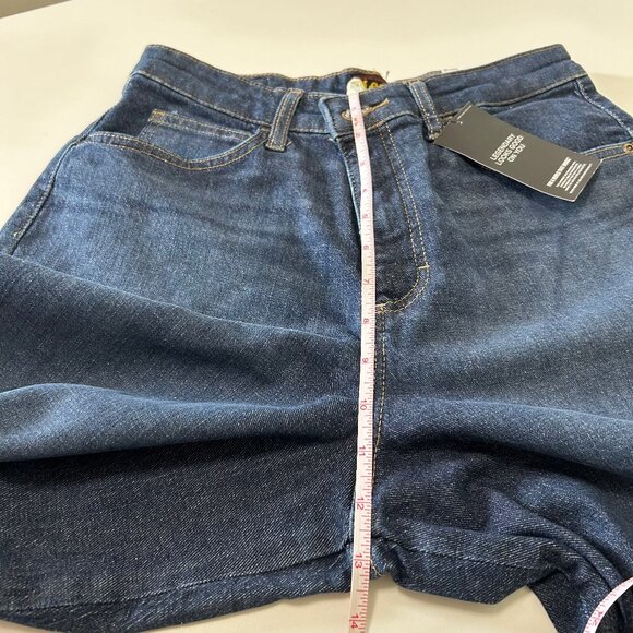 Lee Womens Legendary High Rise Trouser Jeans Size 10 Long w/ Slight Stretch - Picture 9 of 16